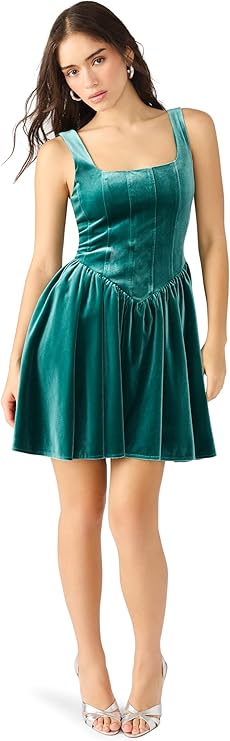 Steve Madden Apparel RAY Dress,Black, 0 at Amazon Women’s Clothing store